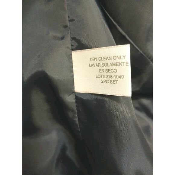 Worthington Blazer Power Jacket 14P Black Business Career Office Workwear Luxury - Picture 16 of 16